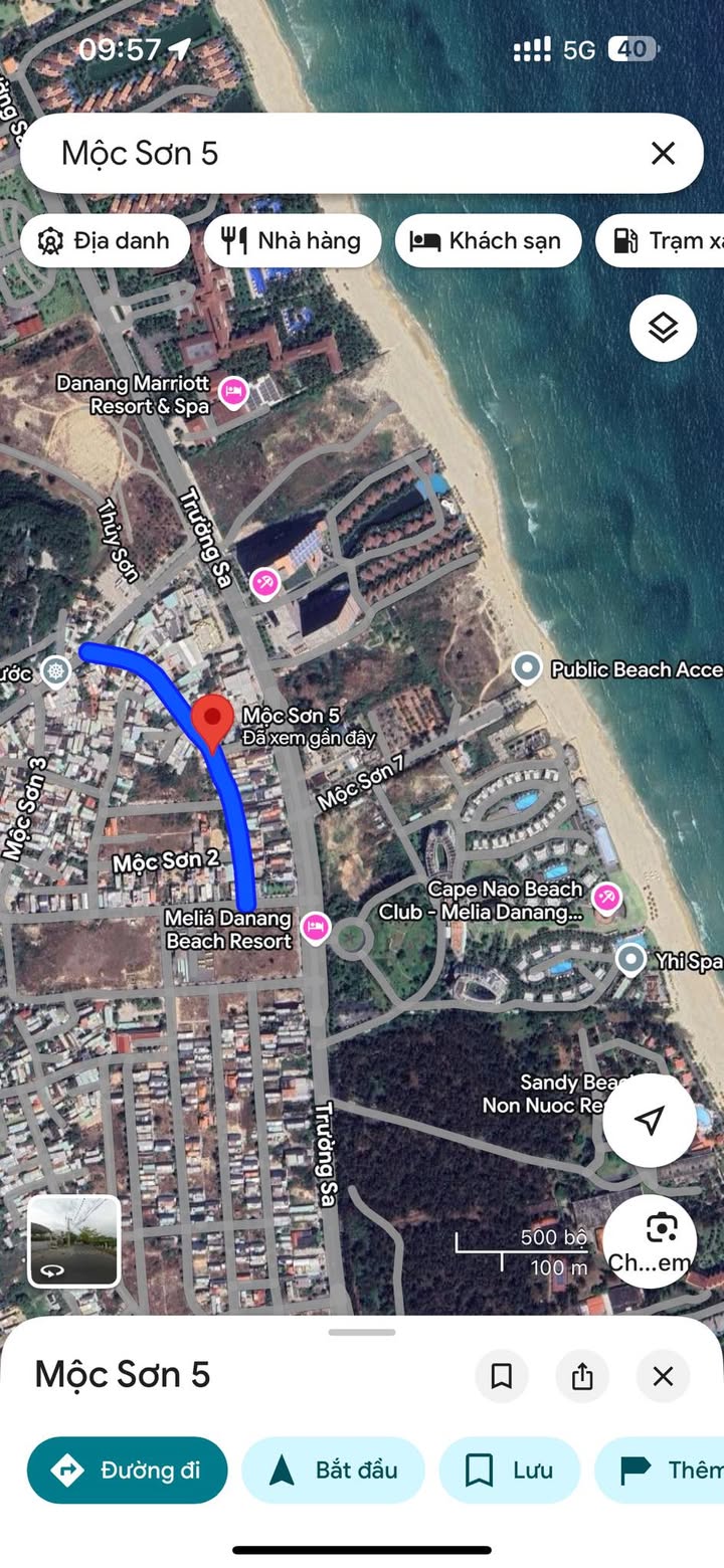 Đất mặt tiền Mộc Sơn 5 - Hòa Hải, Ngũ Hành Sơn 100m² giá 5 tỷ - Vị trí đẹp gần biển!