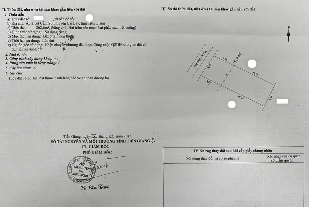 Nhà đẹp 262m² tại Cẩm Sơn, Cai Lậy giá 1.5 tỷ - Sổ hồng chính chủ!