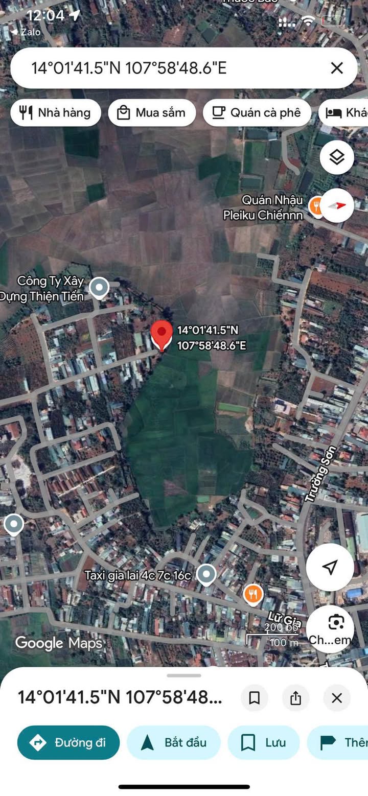 Đất nền Yên Thế Pleiku 144m² giá 1.1 tỷ - Đầu tư sinh lời ngay!