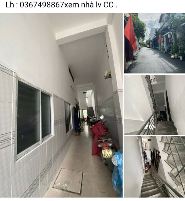 Dãy trọ 2 tầng Trần Cao Vân 76m² giá 5 tỷ - Đầu tư sinh lời ngay!