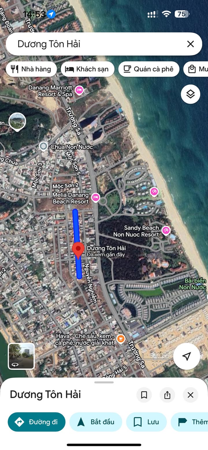 Cặp đất kẹp cống ngang 10m tại Dương Tôn Hải, Đà Nẵng - Chỉ 9 tỷ, đầu tư sinh lời!