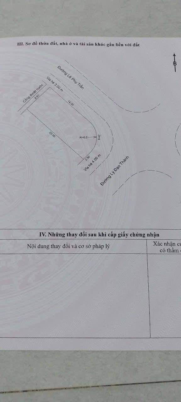 Đất góc 2 mặt tiền Lý Đạo Thành, Sơn Trà, 162m² giá 16 tỷ - Cơ hội đầu tư tuyệt vời!