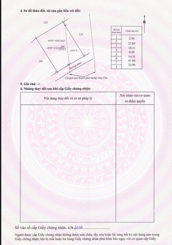 Đất thổ cư 1320m² Quốc lộ 14 - Cần bán gấp do kẹt tiền!