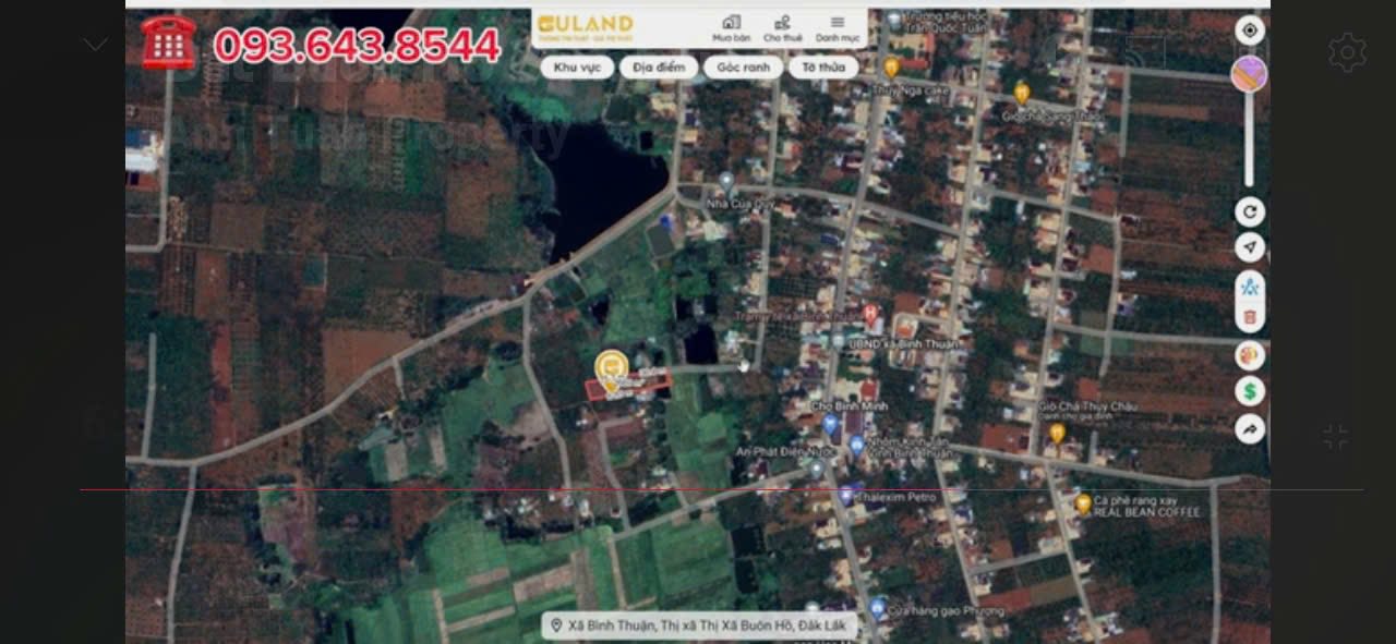 Đất thổ cư 2400m² tại Cư Bao, Buôn Hồ - Giá chỉ 1.35 tỷ - Tiềm năng phát triển cao!