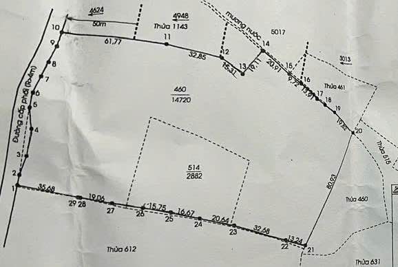 Đất nền Phước Long Thọ, Đất Đỏ, 17.602m² giá 28 tỷ - Cơ hội đầu tư hấp dẫn!