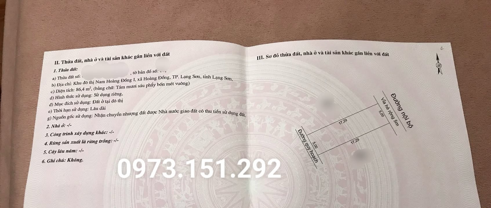 Đất liền kề KĐT Nam Hoàng Đồng Lạng Sơn 86m² giá 3.1 tỷ - Sẵn sàng đầu tư!