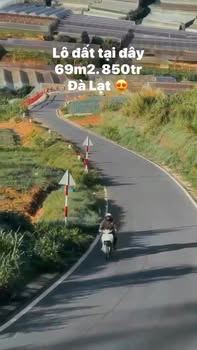 Đất nền mặt tiền Nguyễn Hữu Cầu Đà Lạt 70m² giá 850 triệu - Sổ đỏ chính chủ!