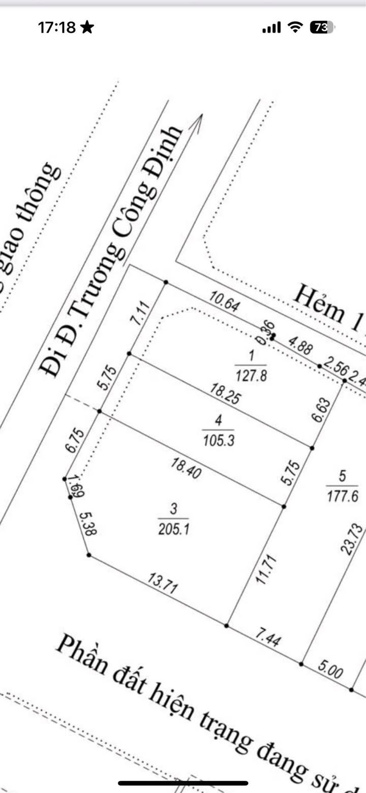 Đất hẻm ô tô Trương Công Định, Vũng Tàu 94m² giá 6.85 tỷ - Đầu tư sinh lời ngay!