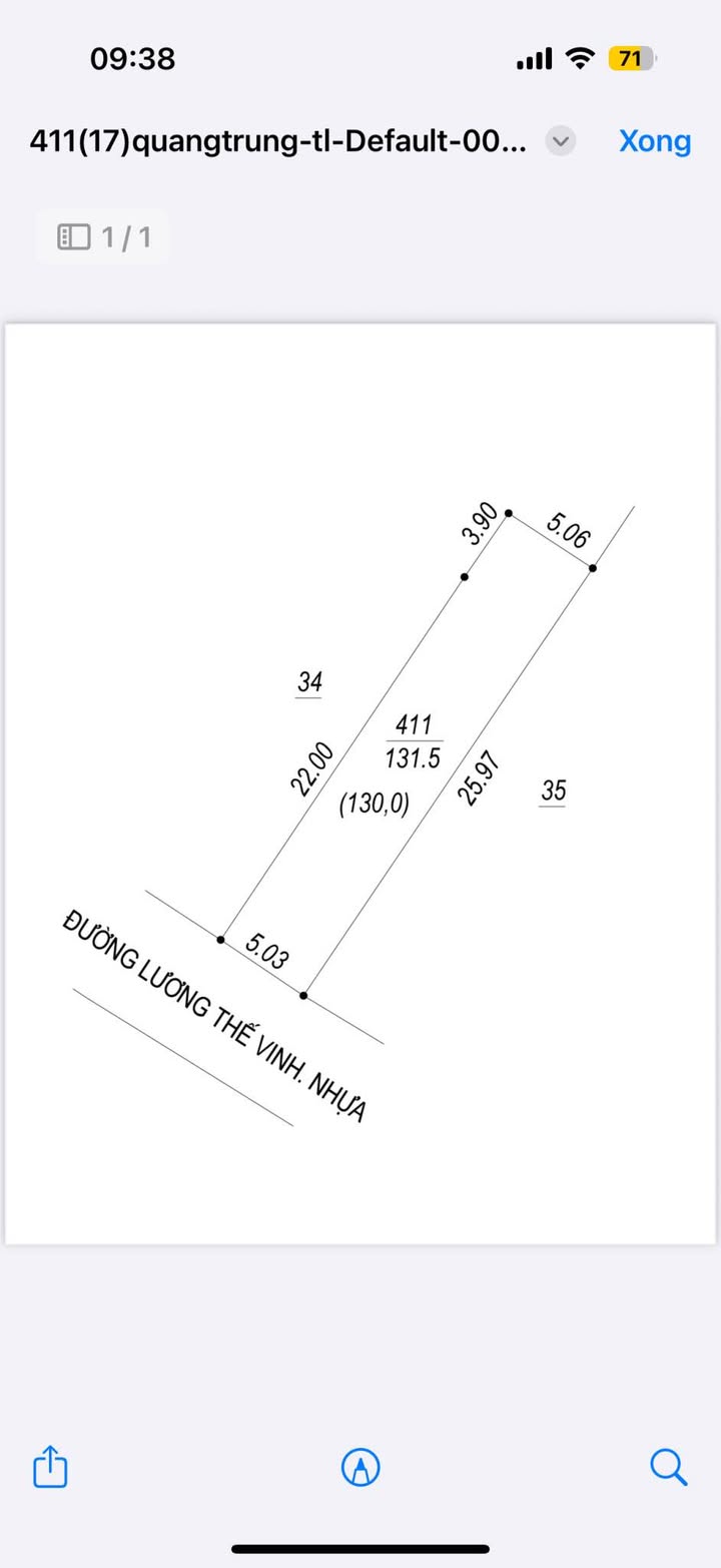 Nhà mặt tiền kinh doanh đường Lương Thế Vinh, Thái Nguyên 130m² giá 6.1 tỷ - Cơ hội đầu tư không thể bỏ lỡ!