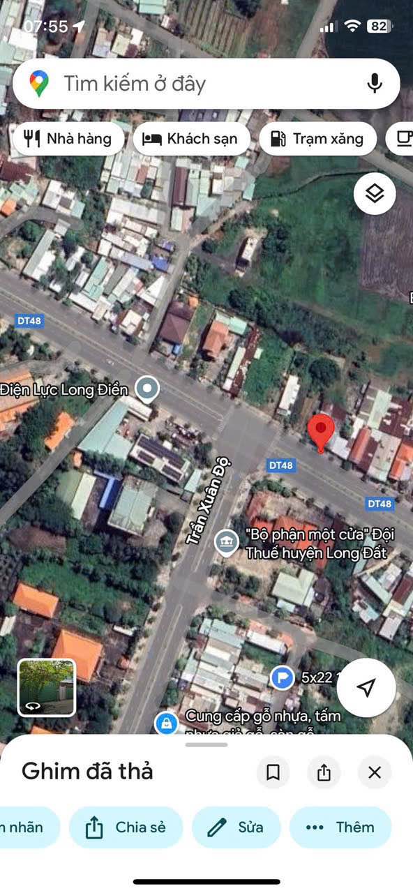 Mặt tiền kinh doanh đường Dương Bạch Mai, Long Điền 266m² - Giá chỉ 26.6 tỷ!