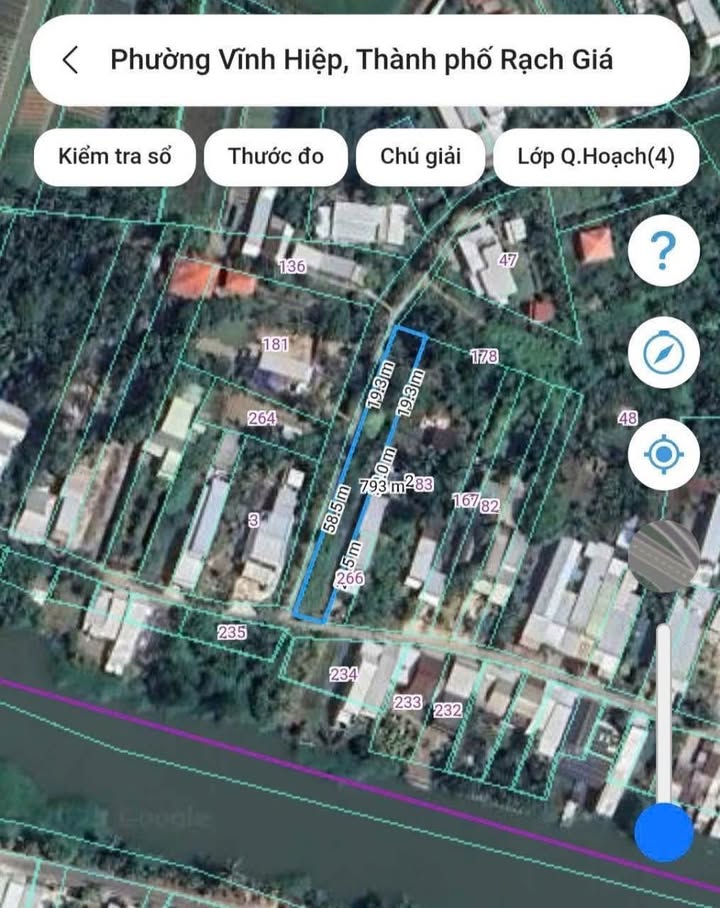 Đất nền Rạch Giá 800m² giá chỉ 3 tỷ - Địa điểm lý tưởng cho đầu tư!