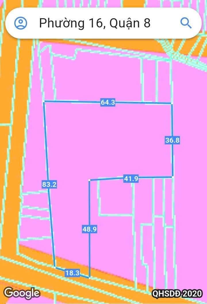 Đất nền mặt tiền Trương Đình Hội, Q.8, 3150m² giá 189 tỷ - Tiềm năng phát triển cao!