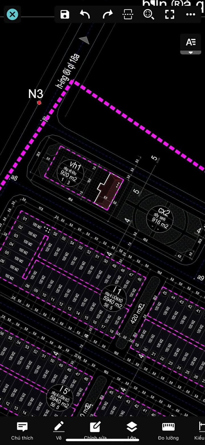 Đất nền Khu A, KĐT Vĩnh Hoà 100m² - Vị trí trung tâm, giá tốt cho nhà đầu tư!