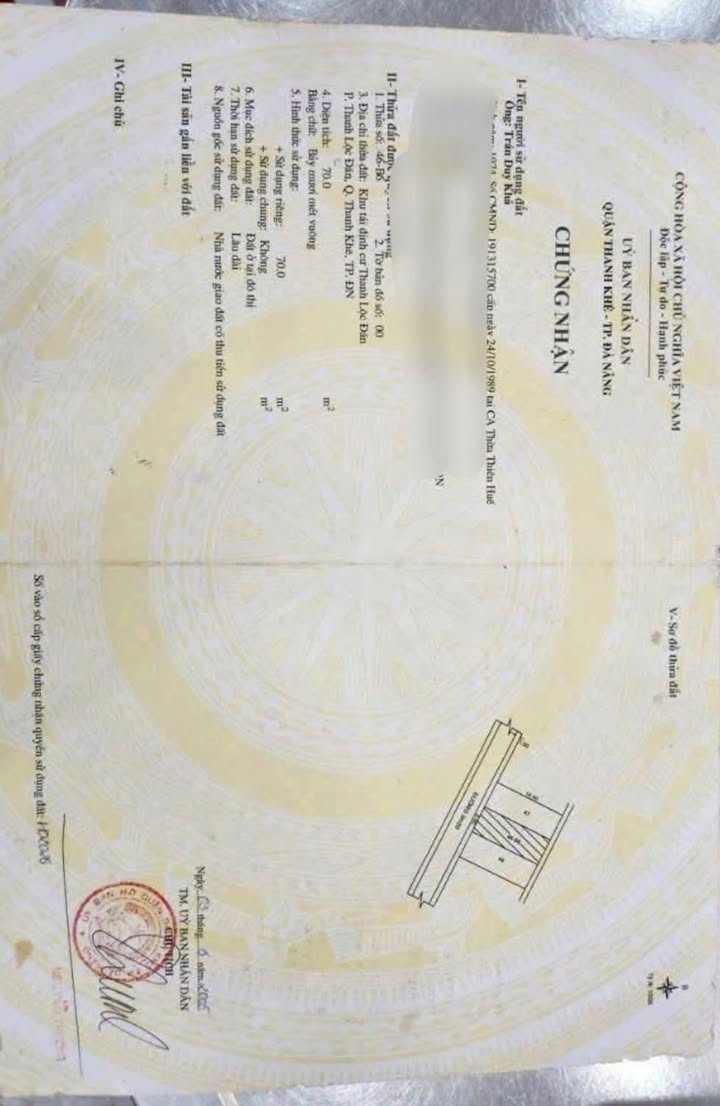 Nhà gác lửng 70m² đường Phùng Hưng, Thanh Khê, Đà Nẵng giá 4.55 tỷ - Cơ hội đầu tư vàng!