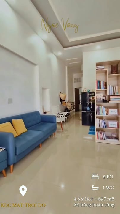 Nhà phố An Bình Cần Thơ 64m² giá 2.96 tỷ - Bán gấp, full nội thất!