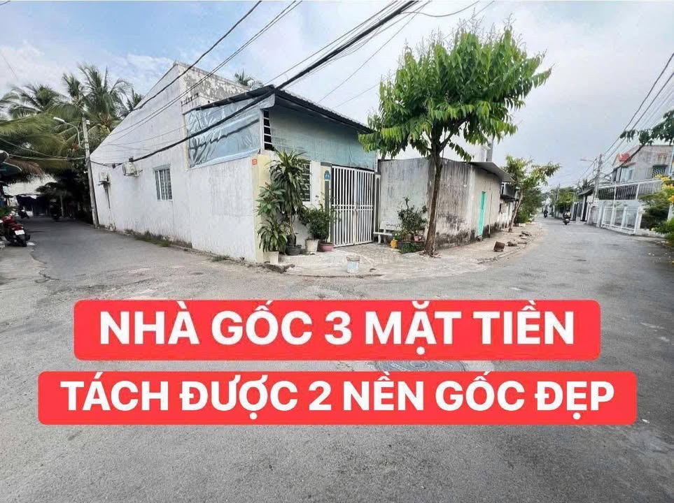 Nhà góc 3 mặt tiền gần chợ Bình Thủy 89m² giá 2.79 tỷ - Cơ hội đầu tư tuyệt vời!