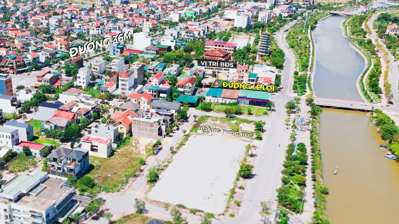 Mặt tiền Lê Lợi Đồng Hới 108m² giá 6.099 tỷ - Đầu tư sinh lời lý tưởng!