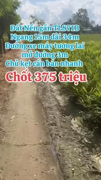 Đất nền Gò Công Đông 510m² giá thỏa thuận - Gần Khu công nghiệp Gia Thuận