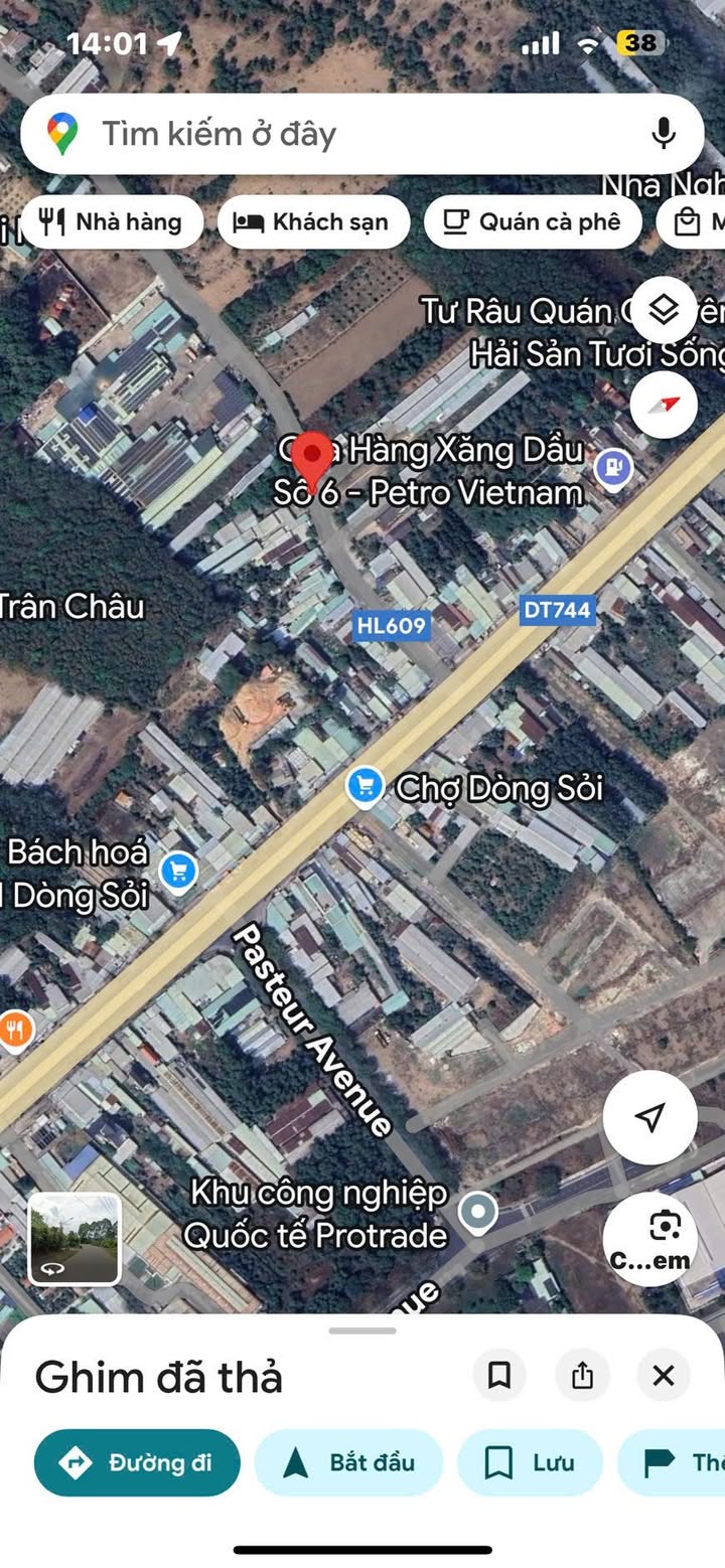 Đất nền kinh doanh Bến Cát 116.5m² giá 1.65 tỷ - Đầu tư sinh lời ngay!