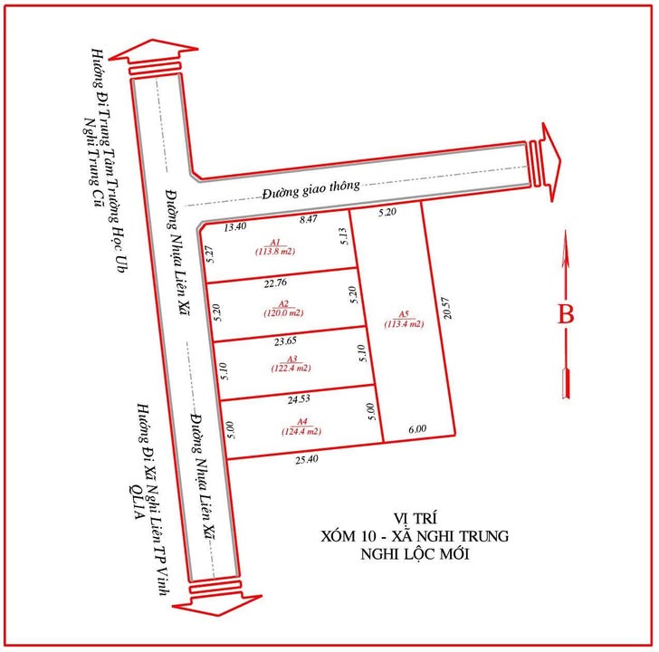 Đất nền Nghi Trung 80m² giá chỉ 700 triệu - Đầu tư sinh lời hấp dẫn!