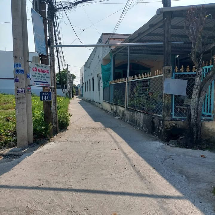 Đất thổ cư hẻm 140 Nguyễn Minh Đường, Tân An, 150m² - Giá chỉ 1.6 tỷ, thương lượng!