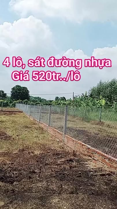 Đất nền Phú Hòa, Định Quán 162m² giá 520 triệu - Pháp lý rõ ràng, tiện ích đầy đủ!
