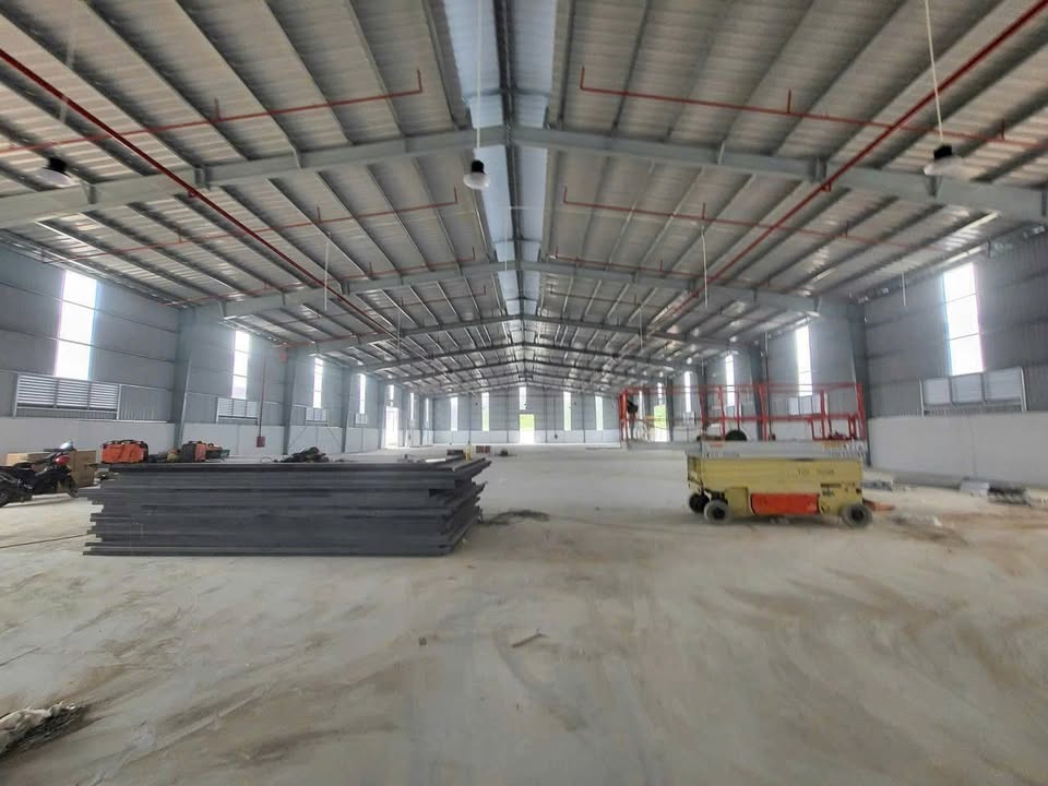 Nhà xưởng cho thuê tại Long Nguyên, Bàu Bàng 11.300m² - Hệ thống PCCC tự động, giá chỉ 750 triệu/tháng!