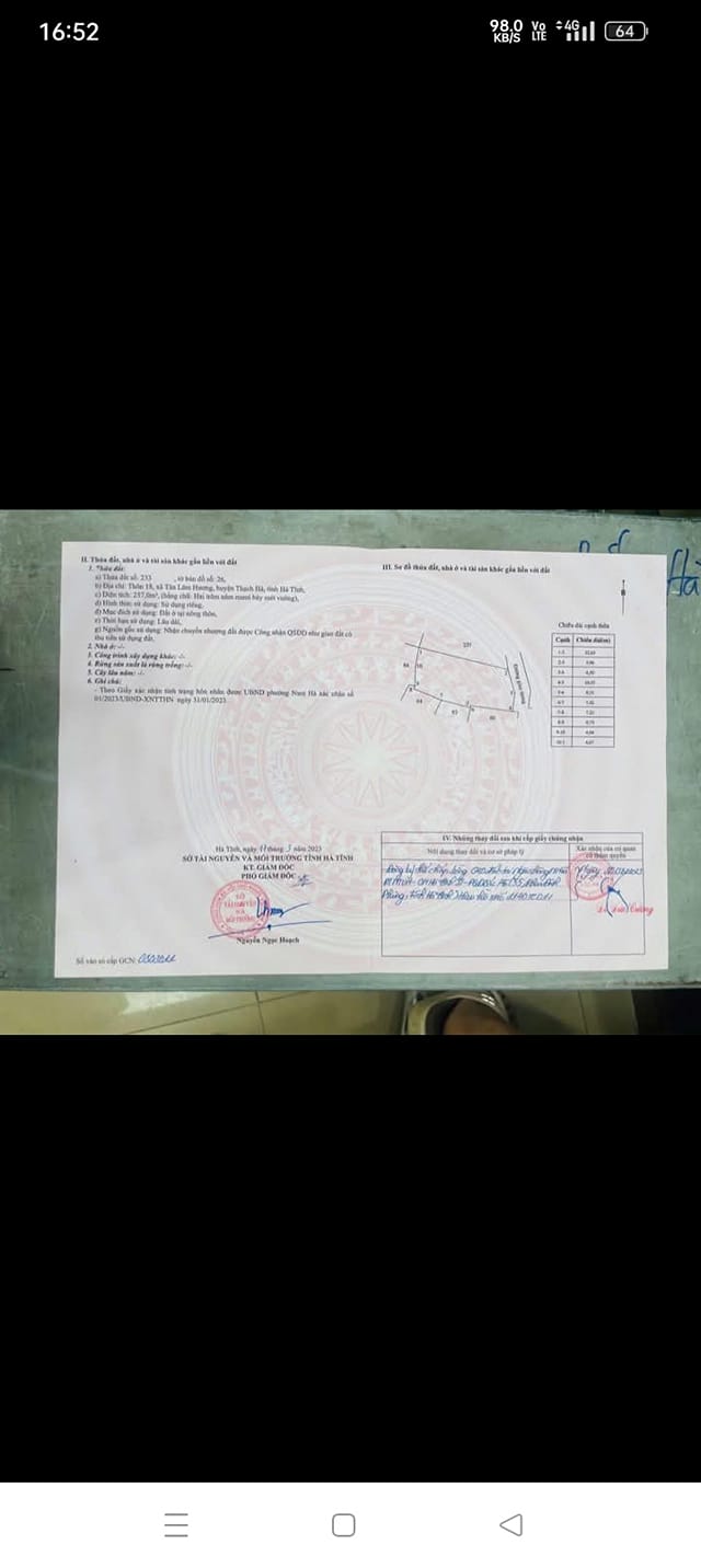 Đất ở Hà Huy Tập 257m² giá 1.8 tỷ - Sẵn sàng vào ở ngay!