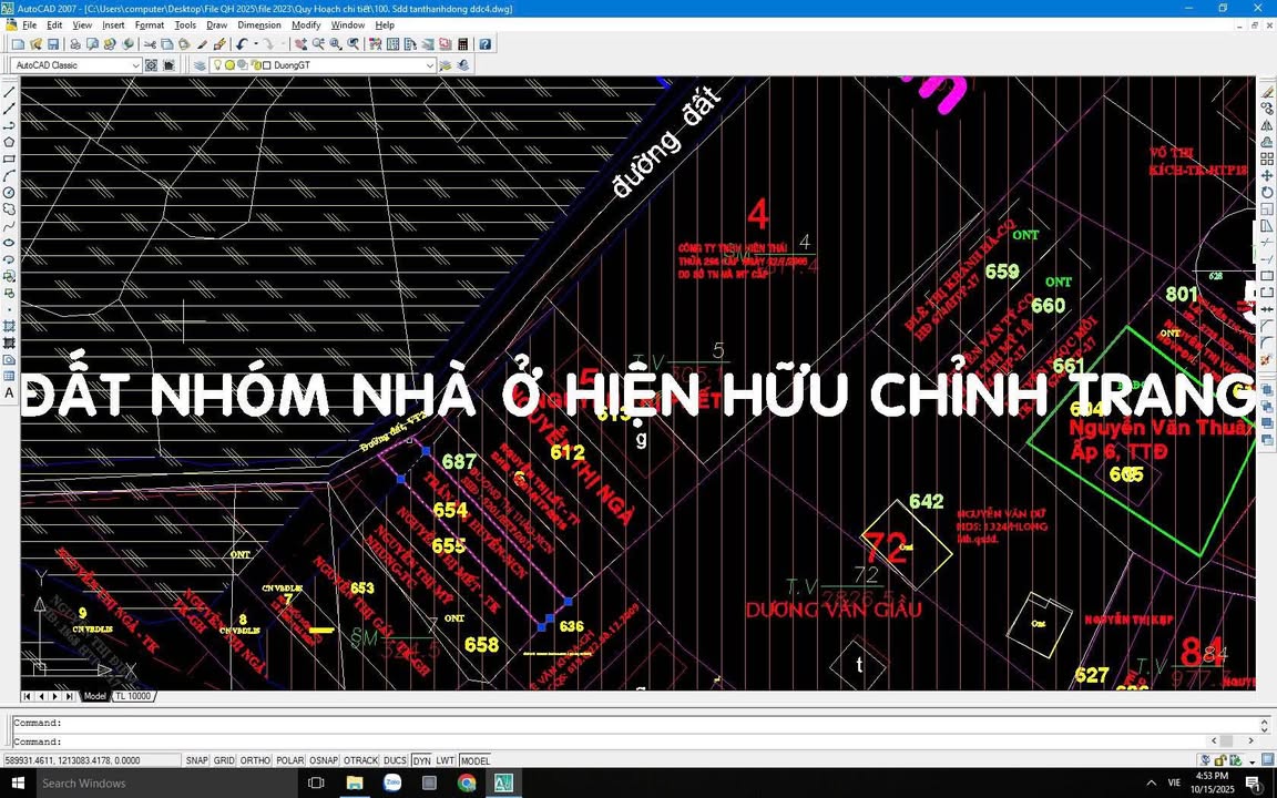 Đất nền Tân Thạnh Đông Củ Chi 165m² giá 2.1 tỷ - Đường xe ô tô vào tận nơi!
