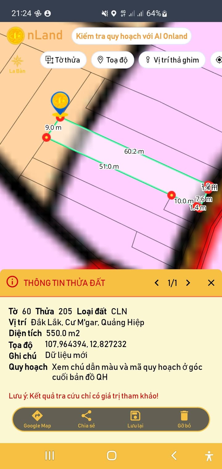 Đất nền 500m² tại Quảng Hiệp, Cư M'gar - Sổ hồng chính chủ, giá chỉ 1xx triệu!