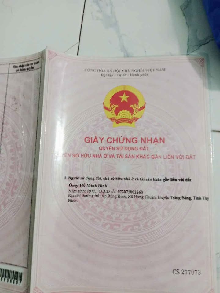 Đất thổ cư Mỹ Phú Thủ Thừa 203m² giá 1.2 tỷ - Tiện ích đầy đủ gần KCN!