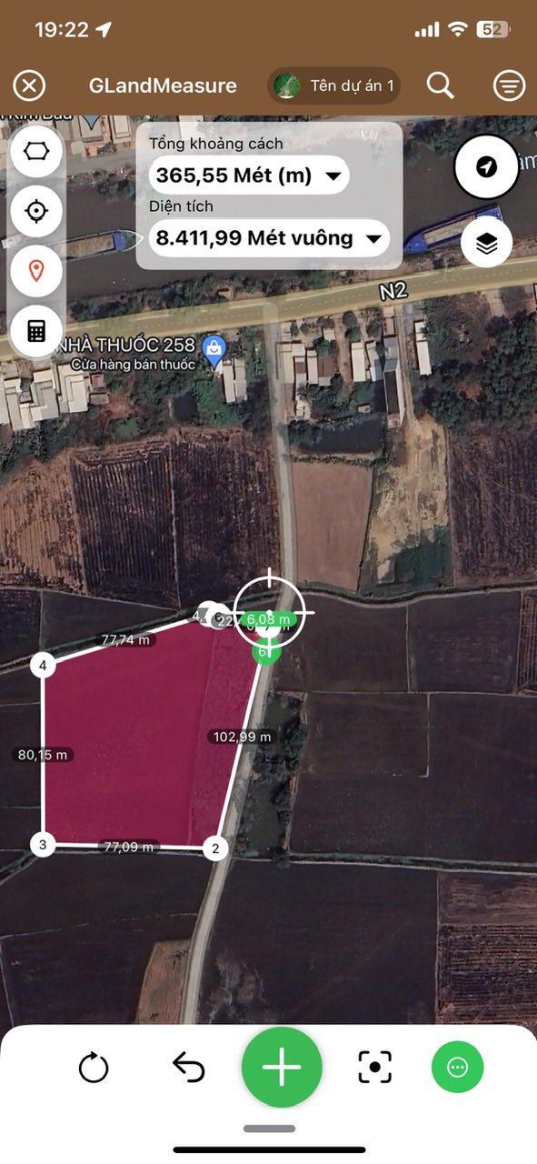 Đất ruộng 8 công tại Ấp Tô Hạ, An Giang - Mặt tiền bê tông rộng rãi