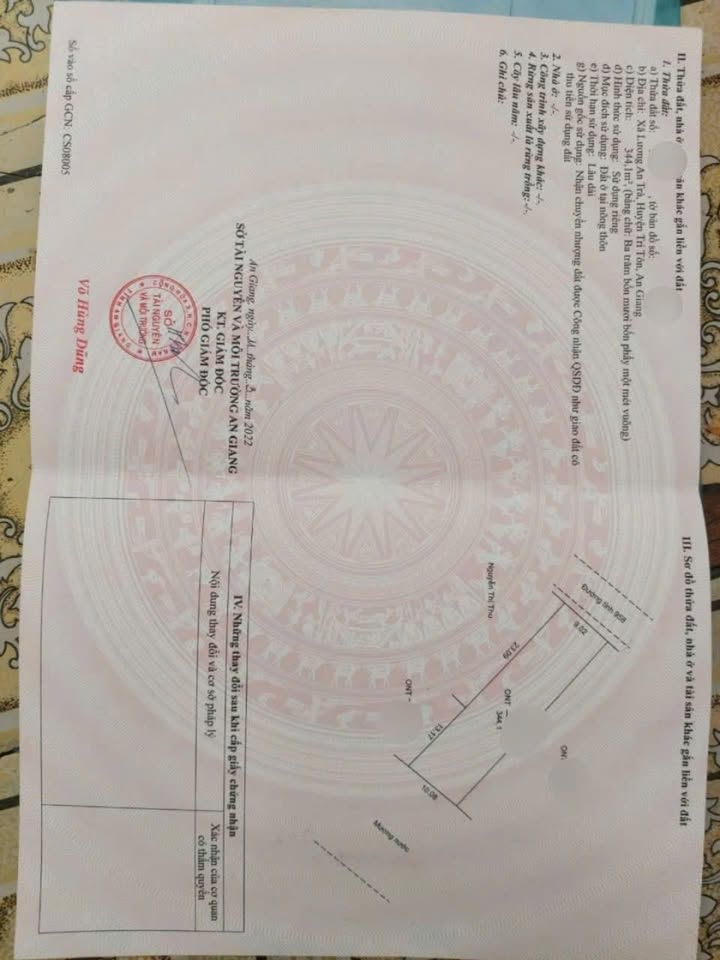 Bán đất nền mặt tiền QLN2, Lương An Trà 344m² giá 850 triệu - Đầu tư sinh lời!