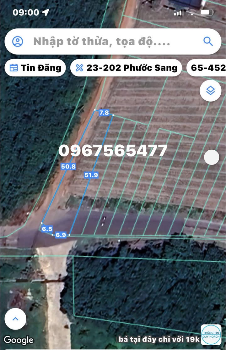 Đất thổ cư 2 mặt tiền đường DH 511, Tân Hiệp, 1600m² giá 1.2 tỷ - Cơ hội đầu tư tuyệt vời!