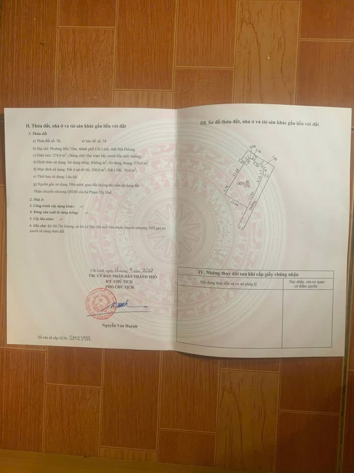 Đất nền lô góc Bến Tắm 274m² giá tốt - Cạnh trường học