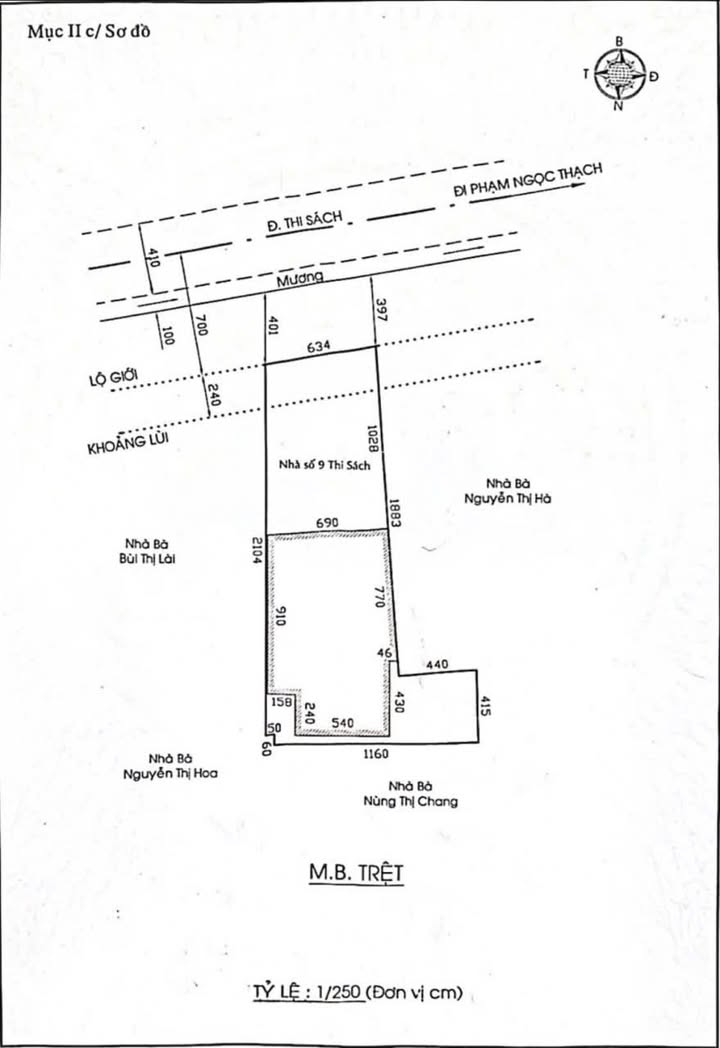 Đất mặt đường Thi Sách, Đà Lạt 175m² giá 16 tỷ - Cơ hội đầu tư tuyệt vời!