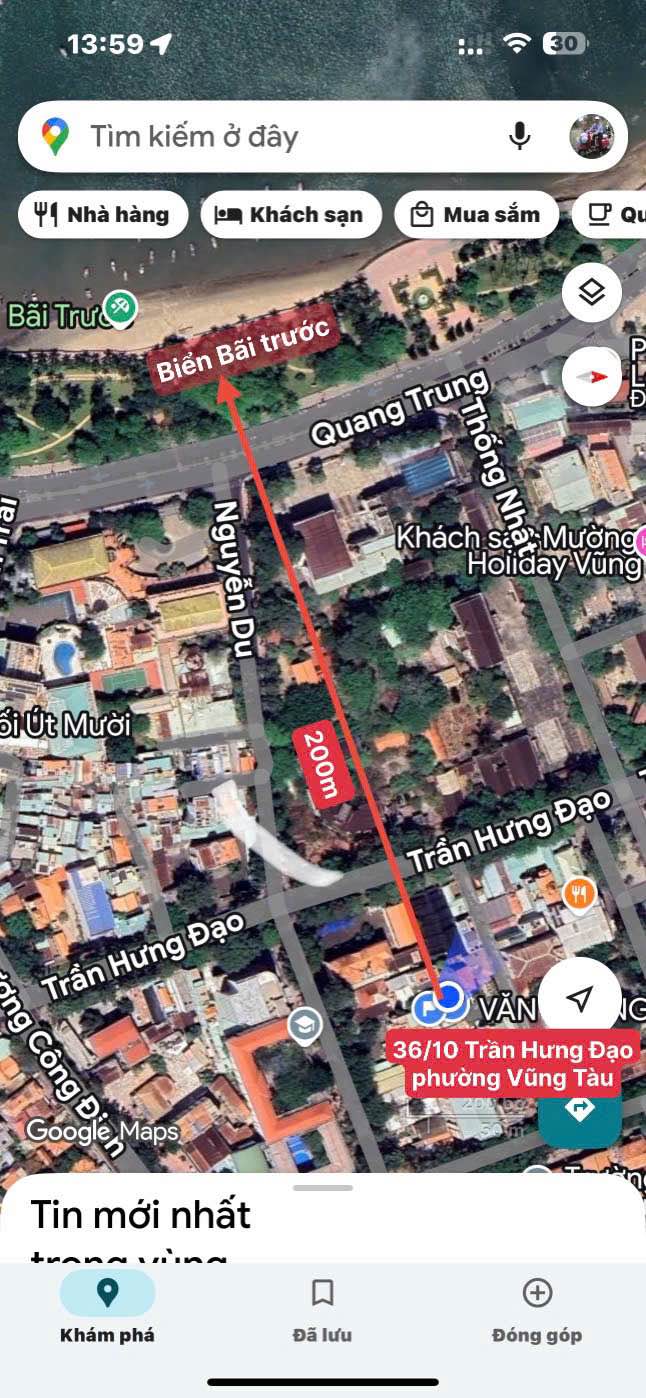 Đất nền Vũng Tàu 62m² giá 4.95 tỷ - Vị trí đẹp, ô tô vào tận nơi!