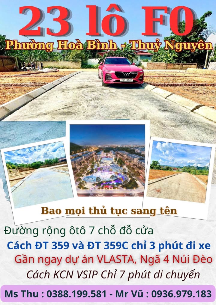 Đất nền Hòa Bình Thủy Nguyên 65m² giá chỉ 820 triệu - Vị trí vàng đầu tư