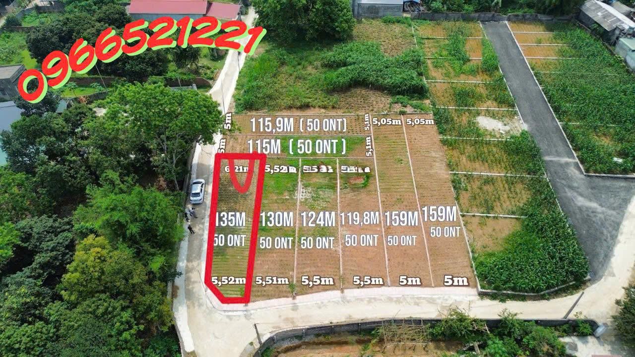 Đất Nhuận Trạch, Lương Sơn 135m² giá 1 tỷ - Lô góc 2 mặt tiền cực đẹp!