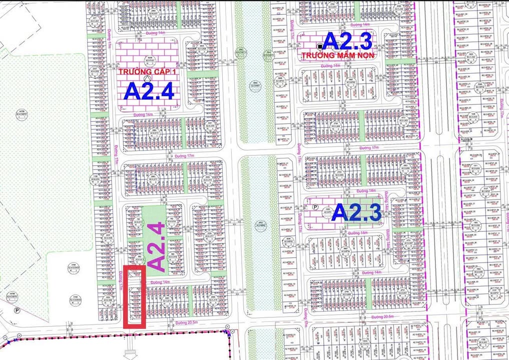 Nhà liền kề A2.4, KĐT Thanh Hà, 100m² giá 12 tỷ - Mặt tiền đường 17m sẵn sàng ở ngay!