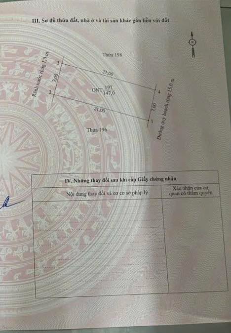 Đất nền Tân Thượng, Quang Sơn, Tam Điệp 294m² giá 2 tỷ - Cơ hội đầu tư hấp dẫn!