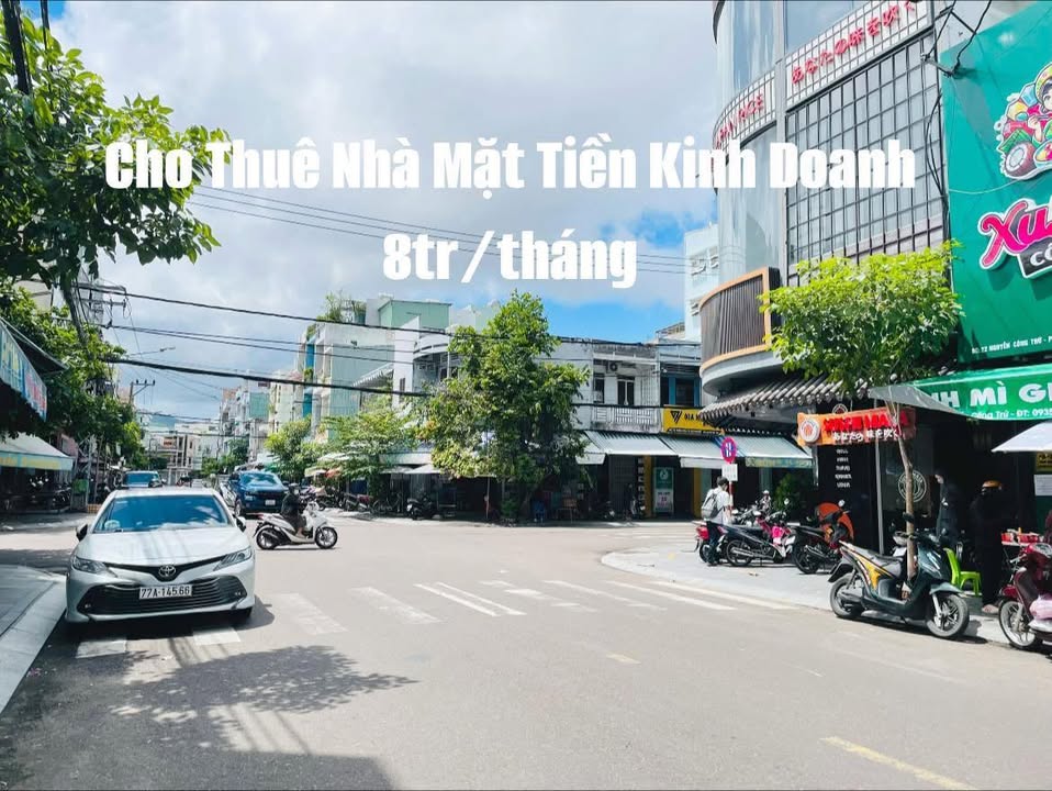Nhà mặt tiền cho thuê đường Nguyễn Công Trứ, Quy Nhơn 8 triệu - Kinh doanh sầm uất!