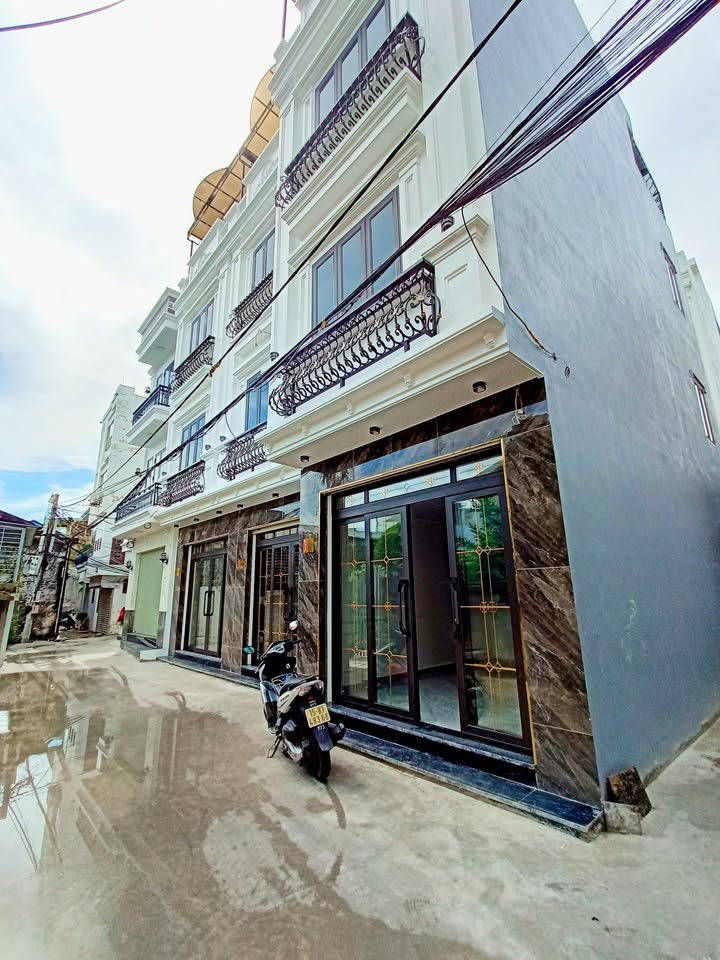 Nhà 4 tầng đường Thiên Lôi, Vĩnh Niệm 43m² giá 3.75 tỷ - Ô tô đỗ cửa, hai mặt thoáng!