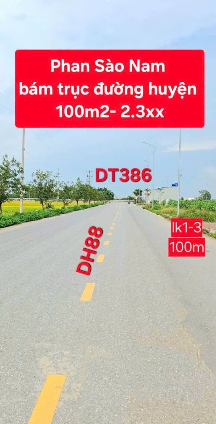 Đất nền Phan Sào Nam, Phù Cừ, Hưng Yên 100m² giá 2.35 tỷ - Bán gấp trong 3 ngày!