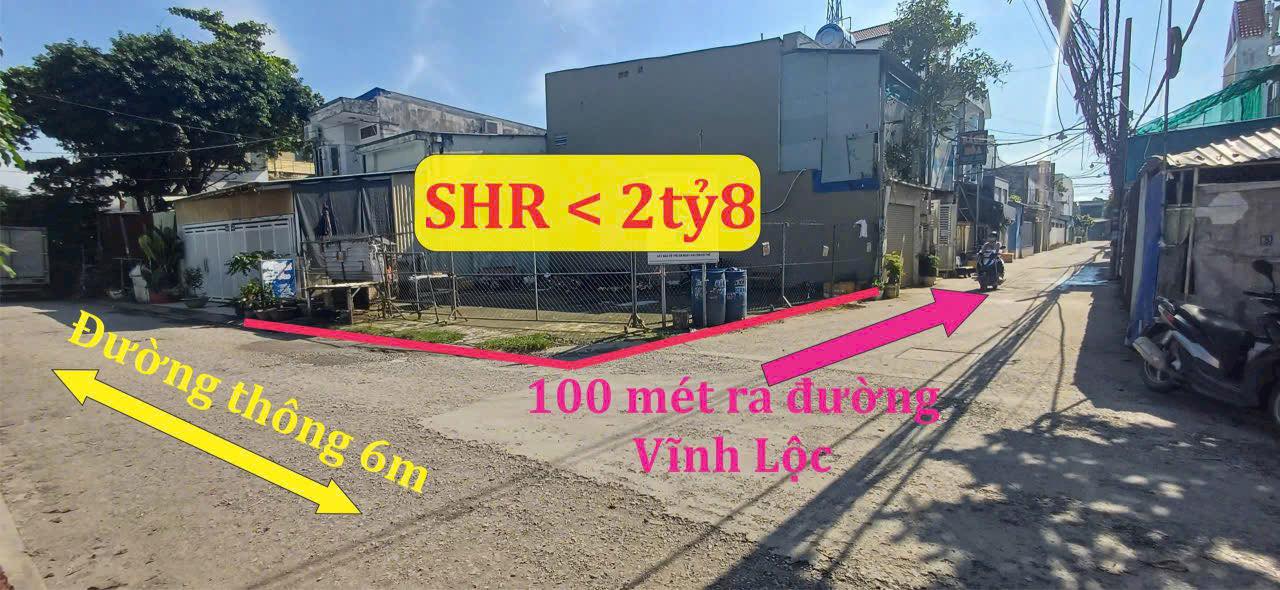 Nhà phố mặt tiền Vĩnh Lộc, 97m² giá 2.8 tỷ - Kinh doanh sầm uất, góc đẹp!