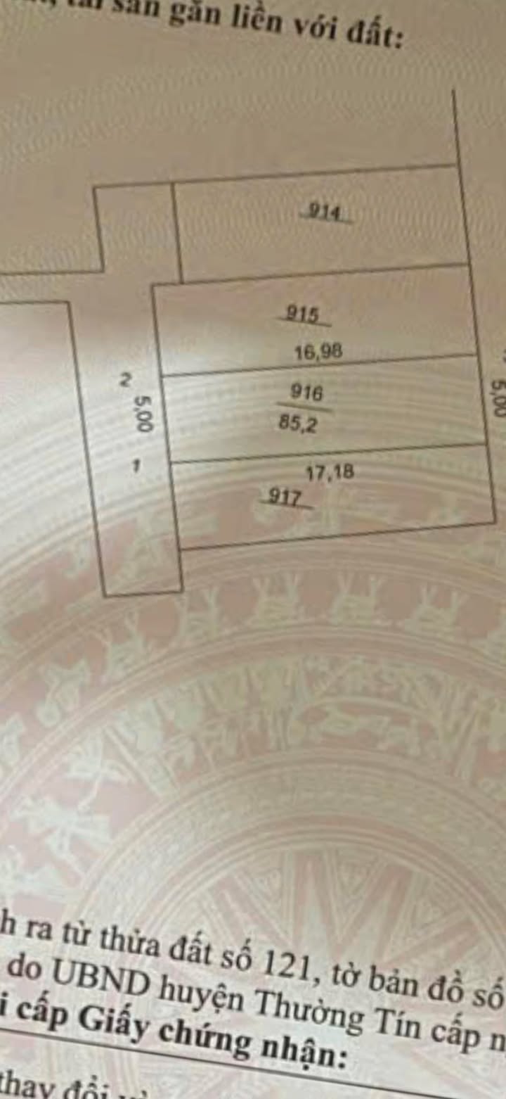 Đất nền Chương Dương Thường Tín 85m² giá 2.55 tỷ - Sổ đỏ chính chủ, vị trí đẹp!