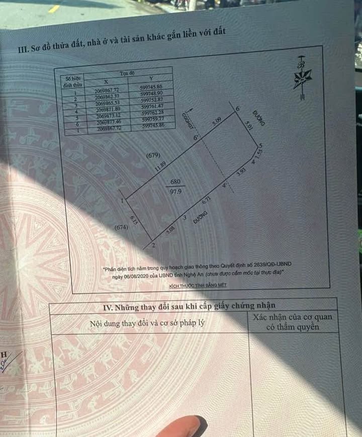 Đất nền Nghi Đức 97.9m² giá 3 tỷ - Vị trí đắc địa, đường nhựa 8m