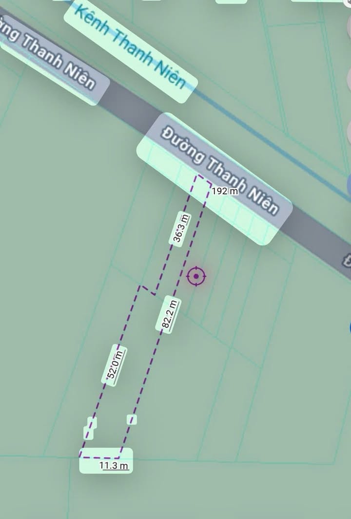 Đất thổ cư + lúa Vĩnh Trạch cũ 690m² giá thỏa thuận - Mặt tiền đường Thanh Niên