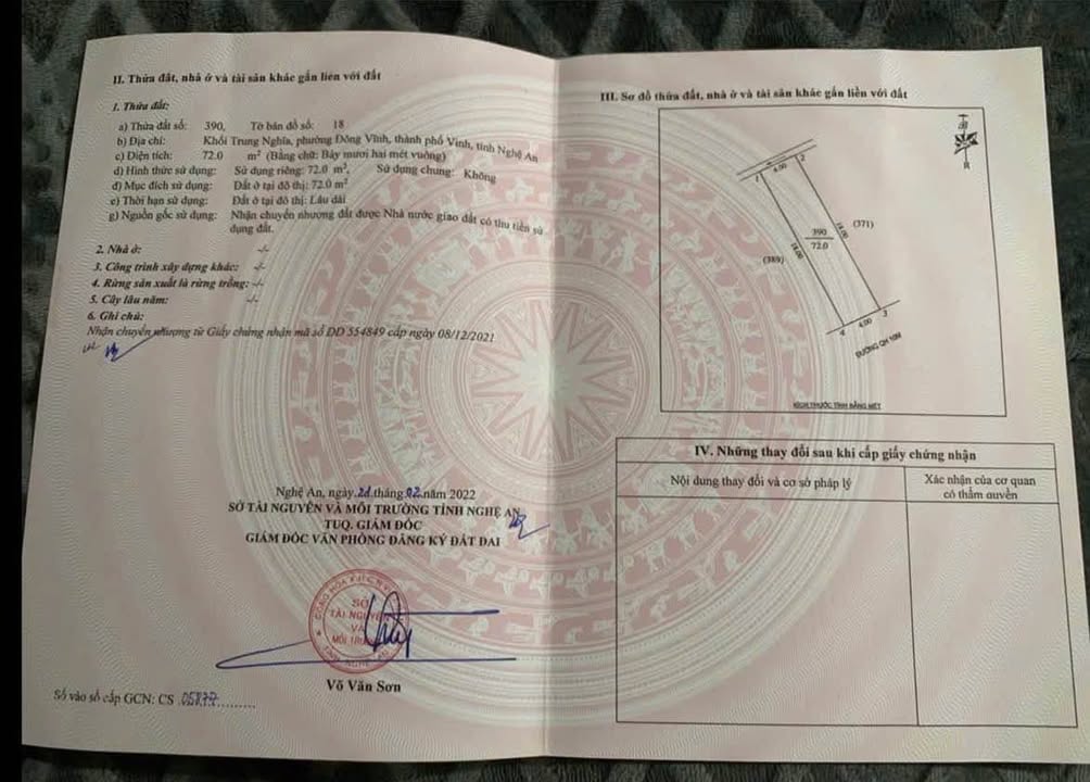 Đất nền Đông Vĩnh, Vinh 72m² giá 2 tỷ - Đầu tư sinh lời ngay!