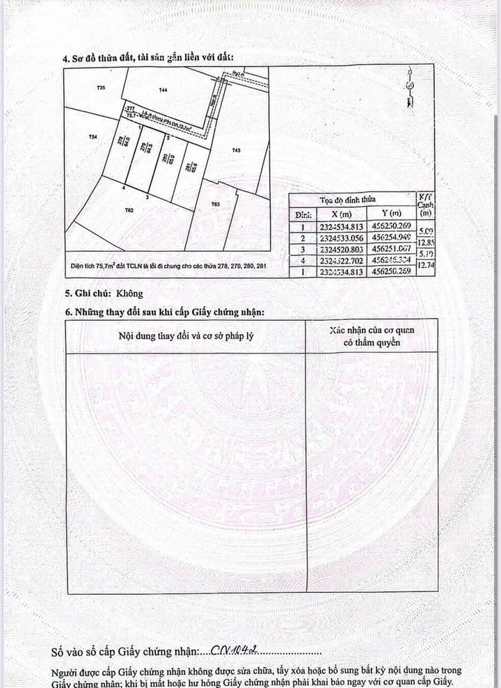 Đất nền Cẩm Phú 64m² giá 600 triệu - Sổ đỏ chính chủ!
